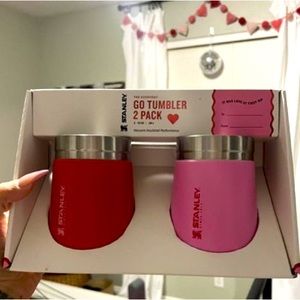 Stanley Valentine’s Day: 2 pack Everyday Go 10 oz TumblerTarget Red/Cotton Candy